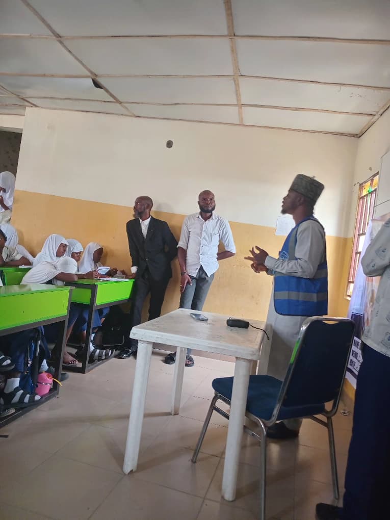 ZCDCI team engaging with school children